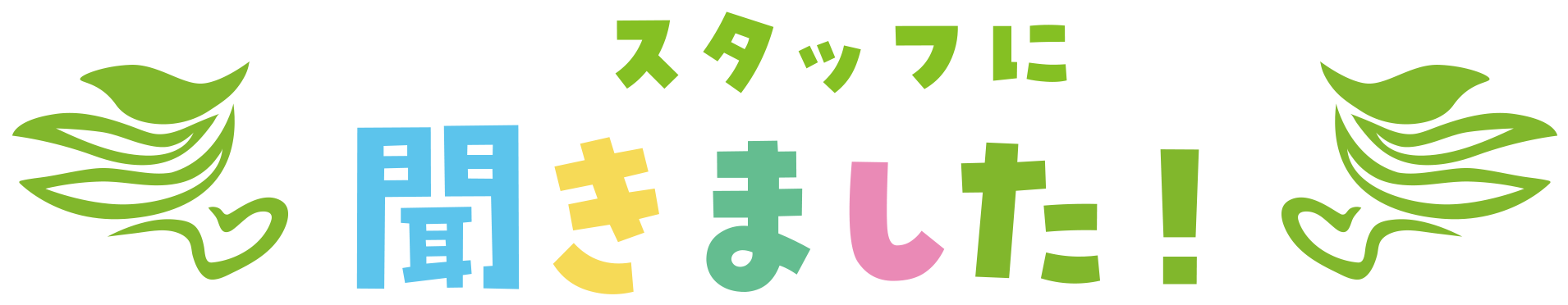 スタッフに聞きました！